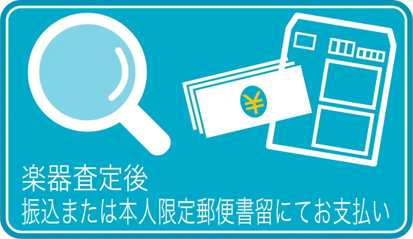 振込または本人限定郵便書留